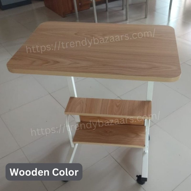 Double Layer Adjustable Reading Table - Wooden