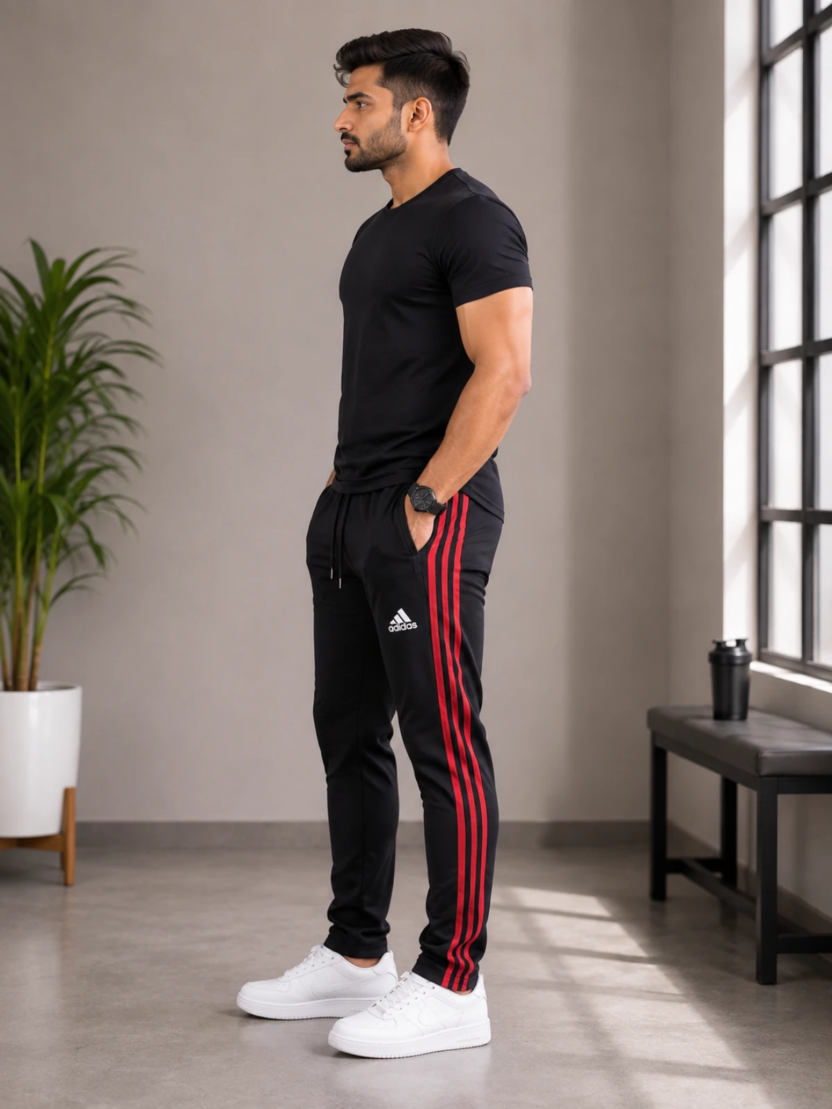 Adidas Premium Track Trouser – 2 Pcs Combo