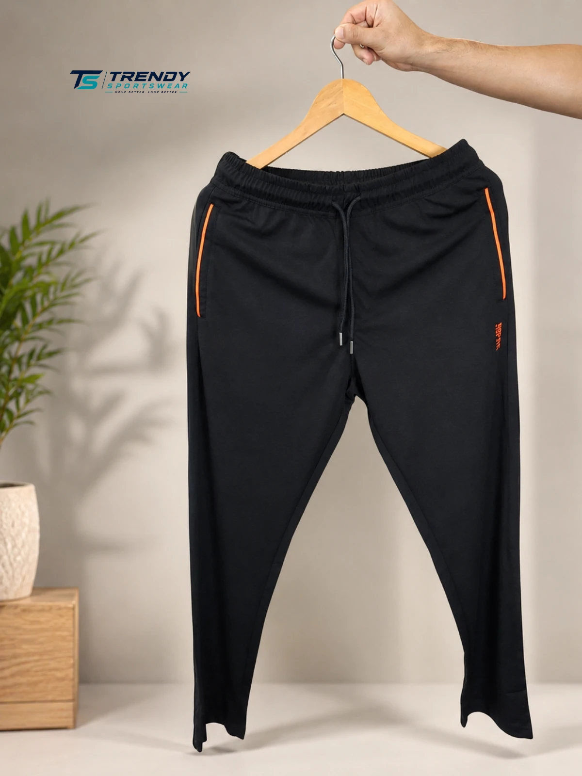 Imported Interlock Sports Trouser for Men | Premium Stretch Gym & Casual Pants